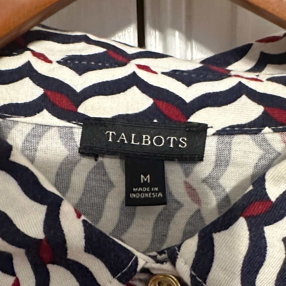 Talbots Bundle Of 5 Medium Button Downs - image 2